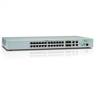 Коммутатор AT 24 Port 10/100/1000T, RJ-45, 4 SFP